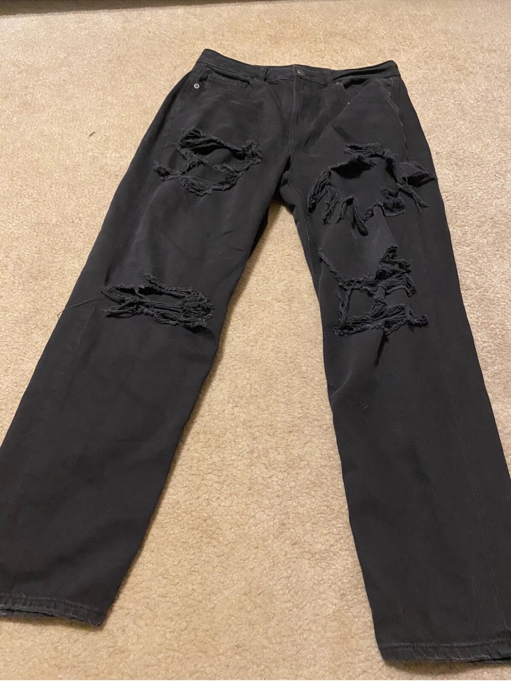American eagle size 10 black women jeans